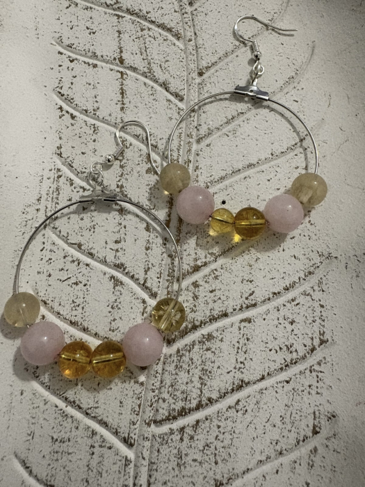 Cercei Citrin și Cuart Roz [3]