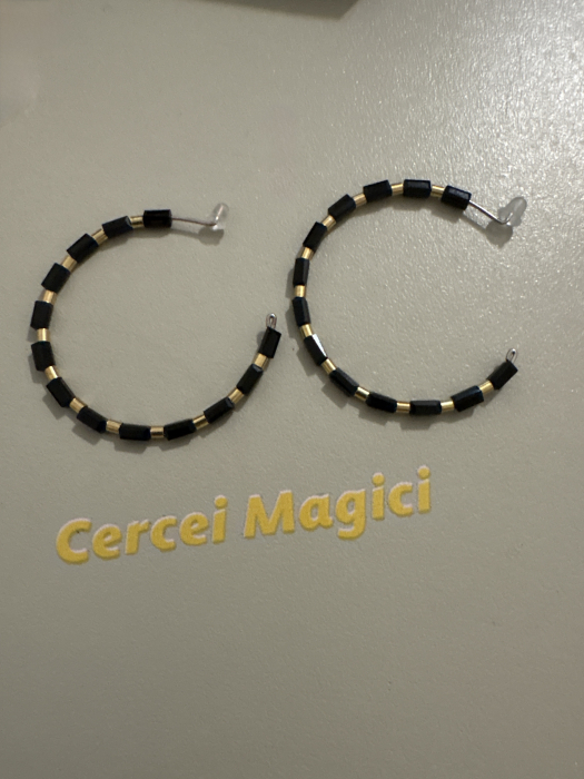 cercei cristale negre cerc [3]