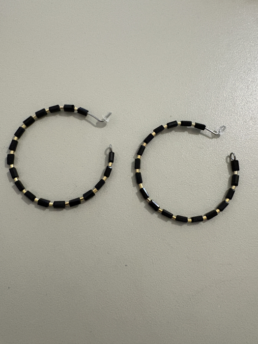 cercei cristale negre aur [3]