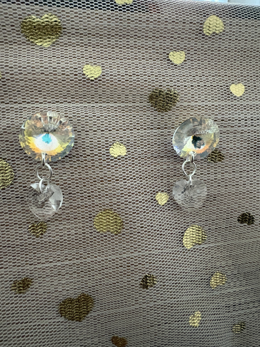 Cercei Preciosa Crystal inimă [3]