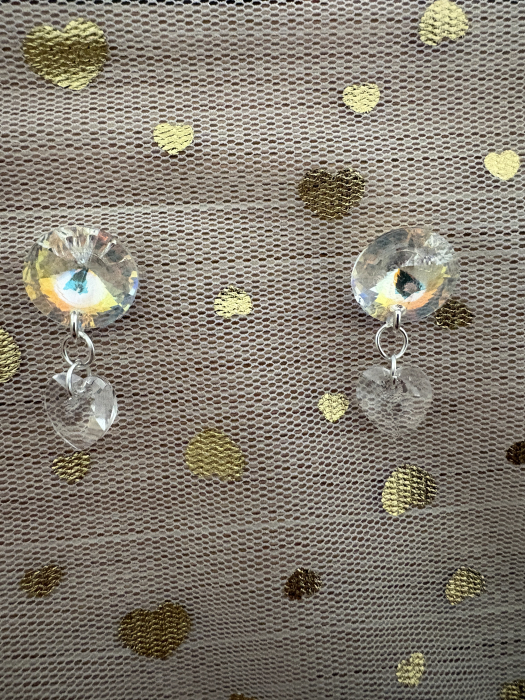 Cercei Preciosa Crystal inimă [4]