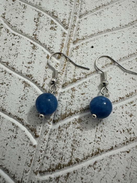 Cercei apatit sau agat albastru CM219 [2]