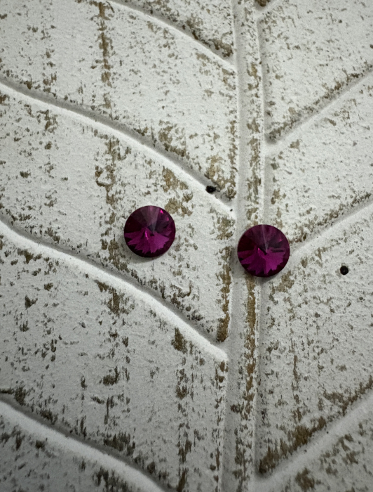 Cercei Fuchsia Rivoli Preciosa Swarovski – Argint 925 [3]