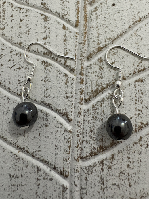 Cercei Hematit - piatra forței interioare și protecției [2]