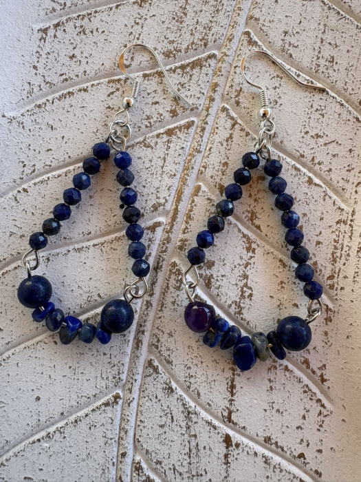 Cercei magici din Lapis Lazuli  [5]