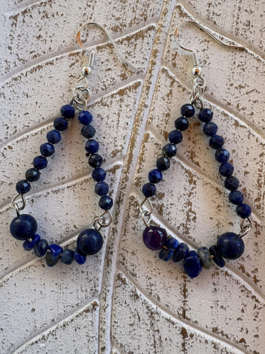 Cercei magici din Lapis Lazuli  [6]