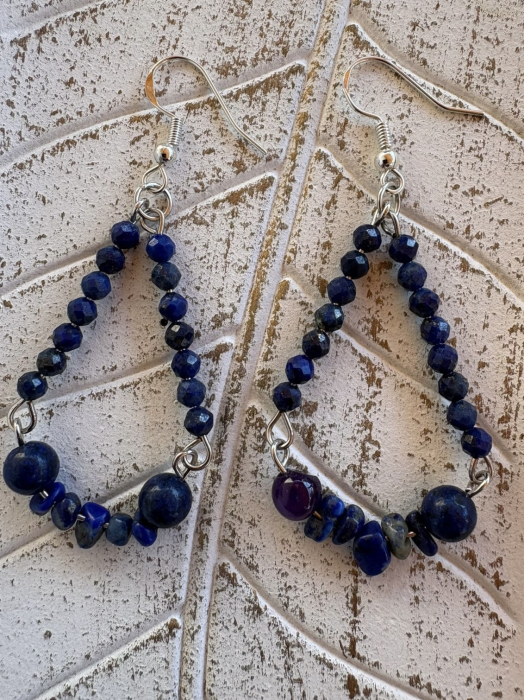 Cercei magici din Lapis Lazuli  [4]