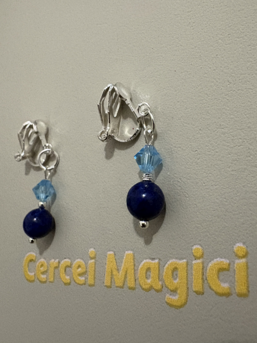 cercei lapis lazuli clips [2]