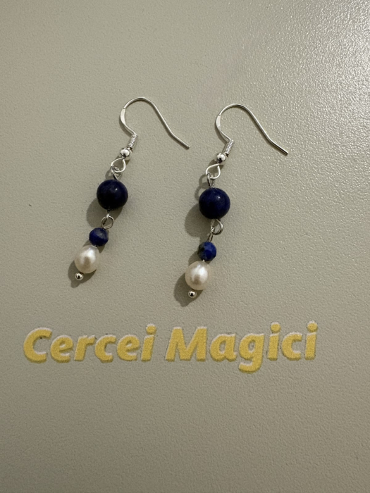 cercei lapis lazuli perle [2]
