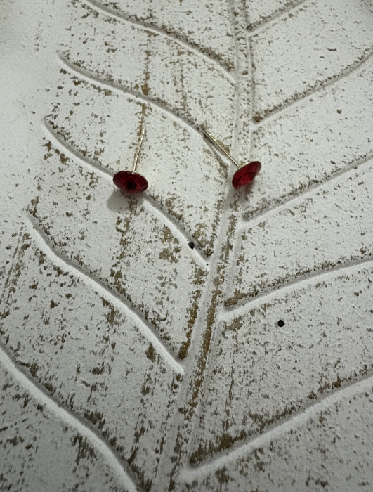 Cercei Light Siam Rivoli Preciosa Swarovski – Argint 925 [4]