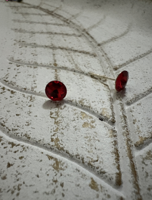 Cercei Light Siam Rivoli Preciosa Swarovski – Argint 925 [2]