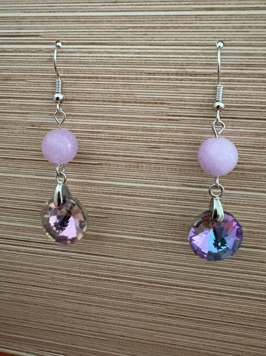  Cercei Magici Rivoli Mov și Ametist – eleganță [2]