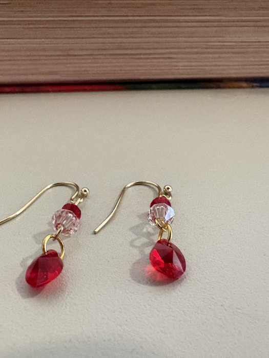 cercei preciosa rosii [3]