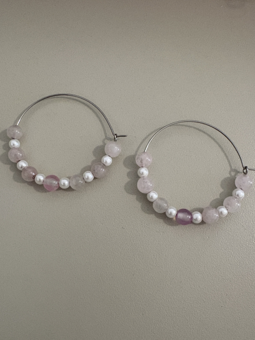 cercei cuart roz hoops [3]