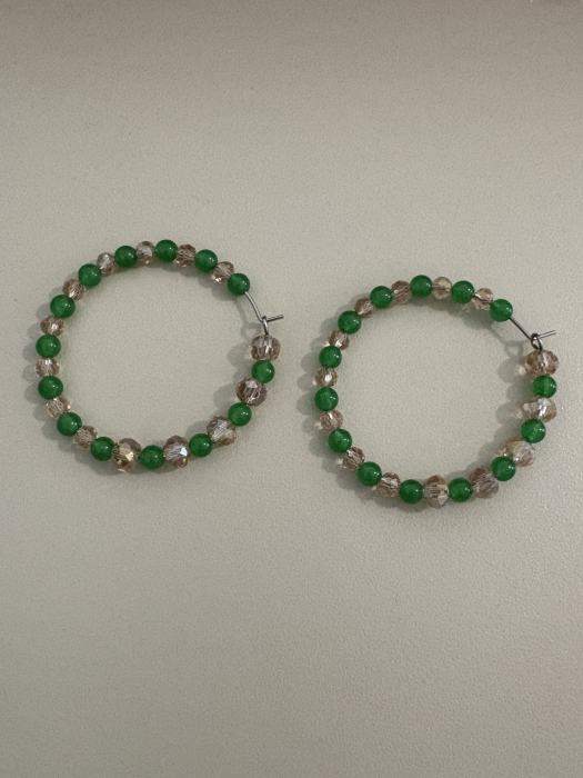 cercei jad verde hoops [3]