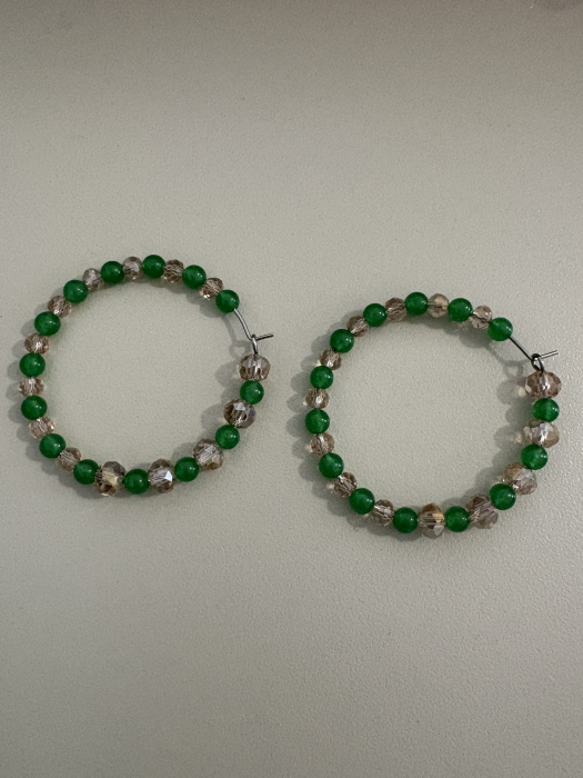 cercei jad verde hoops [2]
