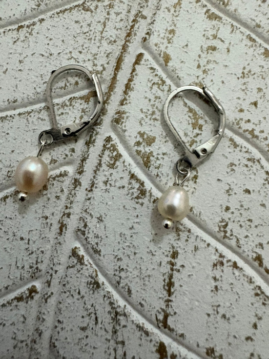 Cercei Perle naturale de cultura [2]