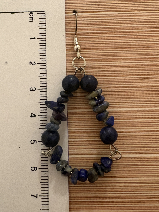 Cercei Triunghi Lapis Lazuli [3]