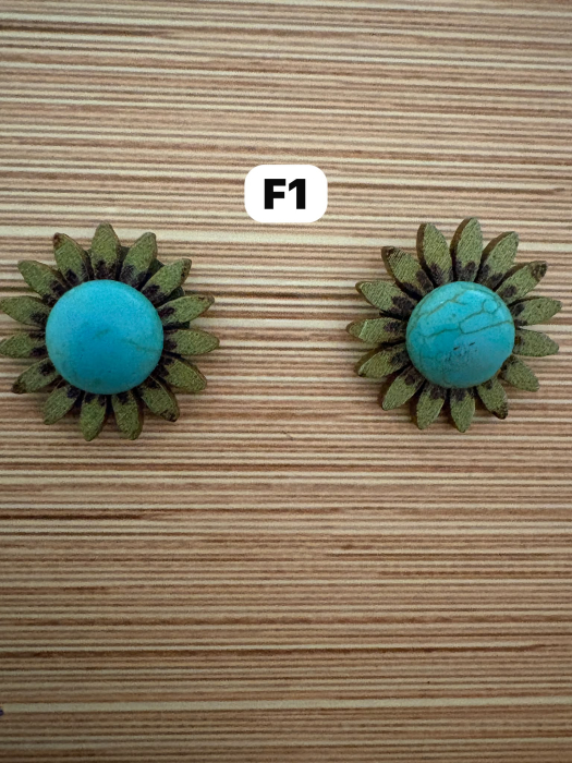 cercei-turcoaz-floare-lemn-multicolora-protectie-calm [2]