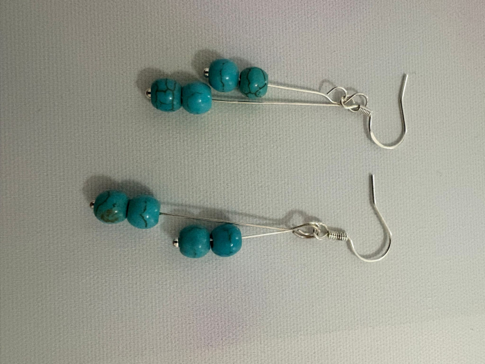 Cercei turcoaz  – simplitate și protecție                                                                         [2]