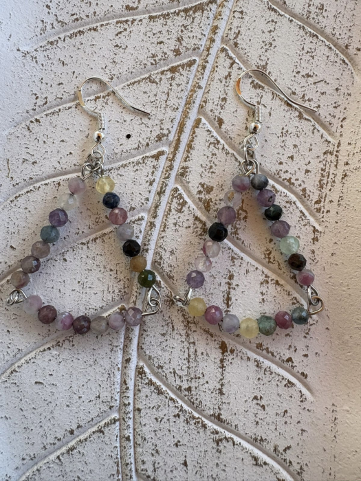 Cercei Turmalină Multicoloră [3]
