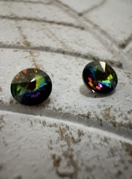 Cercei Vitrail Medium Rivoli Preciosa Swarovski – Oțel Inoxidabil [3]