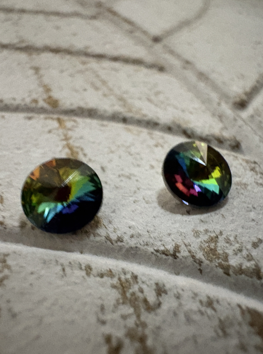 Cercei Vitrail Medium Rivoli Preciosa Swarovski – Oțel Inoxidabil [2]