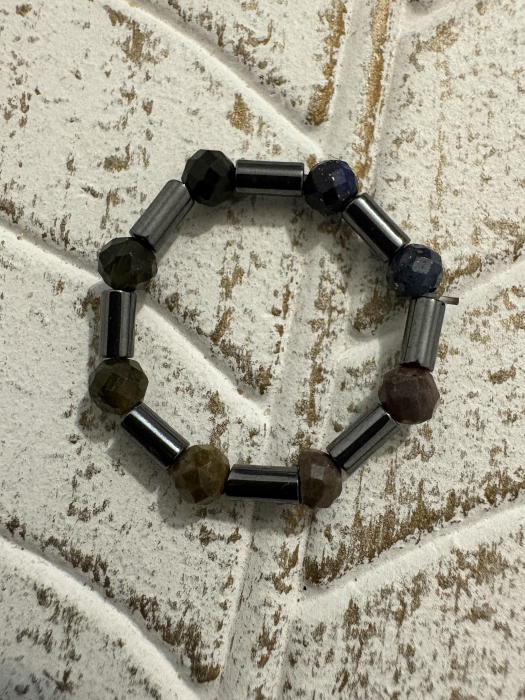 Inel Hematit și Turmalină [2]