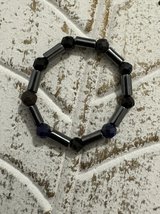 Inel Hematit și Turmalină [2]