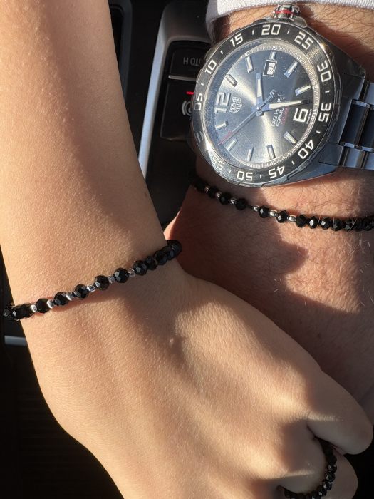 Set el și ea Cristale și Argint 925 – bijuterii cuplu handmade [5]