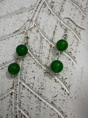  Cercei Jad Naturali –Cm165- Echilibru și Noroc [2]