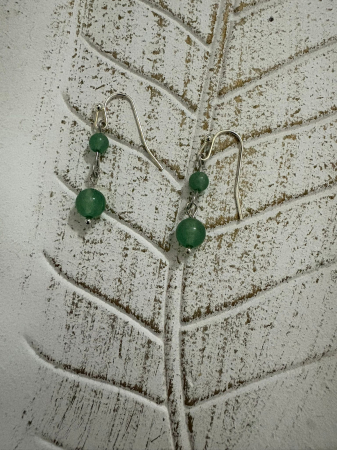 Cercei Aventurin Verde – Energie, Noroc și Echilibru | Cercei Magici [1]