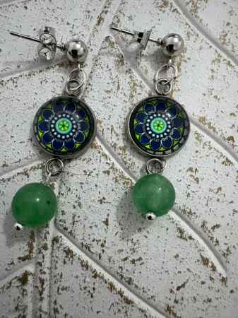 cercei-aventurin-cabochon-mandala-cm163 [1]