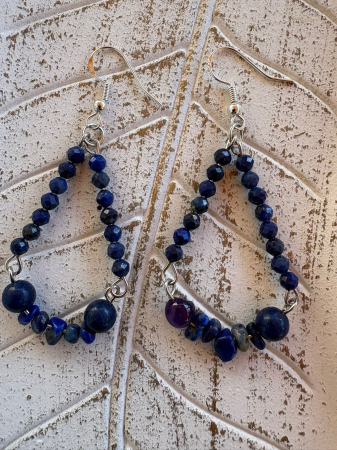 Cercei magici din Lapis Lazuli  [2]