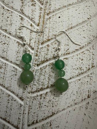 Cercei Aventurin Verde – Energie, Noroc și Echilibru | Cercei Magici [1]