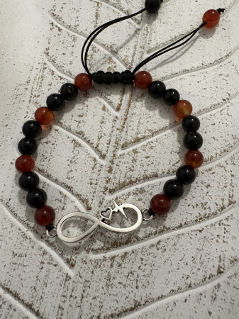 Brățară handmade cu infinit [2]