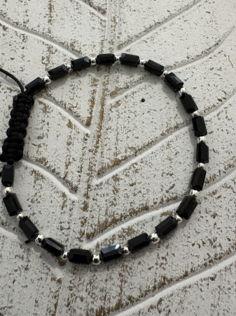 Brățară Cristale Cilindrice Fațetate și Argint 925 – claritate și stabilitate [4]