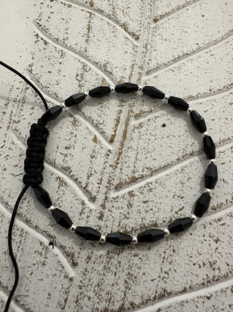 Brățară Cristale Conice Fațetate și Argint 925 – echilibru energetic [2]