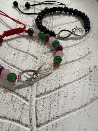 Brățară Cuart roz, jad si rubin – armonie emoțională si iubirea de sine [4]