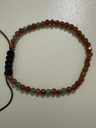 Maro - Brățară granat și Aventurin 4mm