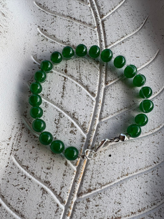 Brățară Jad Verde – energie calmă, echilibru & prospețime [1]