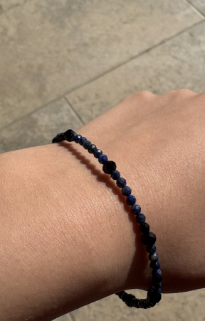 Lapis lazuli - Brățară Lapis Lazuli  – Delicată & Elegantă