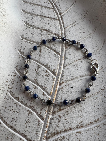 Lapis lazuli - brățară-lapis-lazuli-fațetat-3mm-lant
