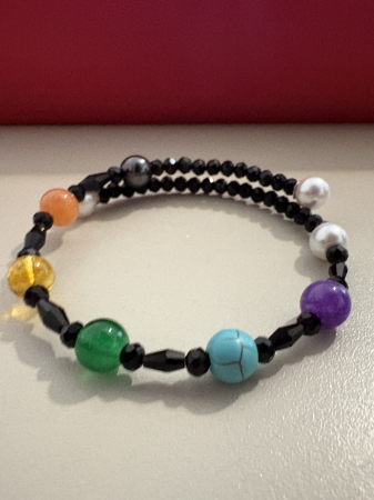 Gri - bratara 7 chakre magic7