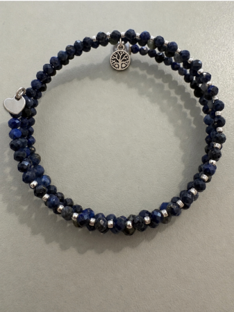 bratara lapis lazuli argint