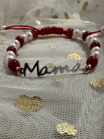 Brățară Mama cu perle și coral – talisman de iubire și protecție [1]