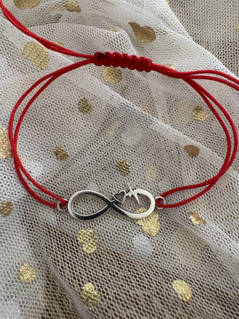 Brățară șnur roșu infinit [1]