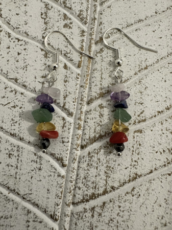 Tortițe - Cercei 7 Chakre – bijuterii spirituale handmade