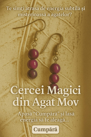 Cercei Agatul mov [2]