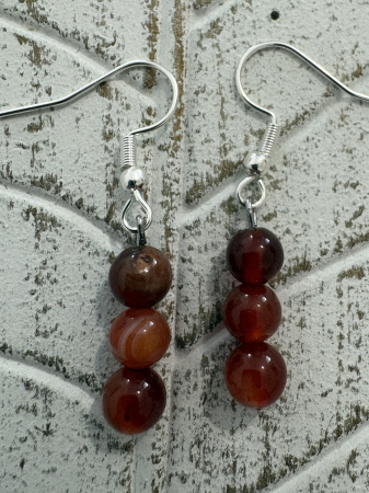 Cercei Agat Roșu [1]